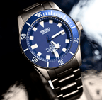 Seiko Mod Pelagos Blue - Watches By Cody