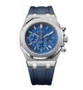 Seiko Mod Royal Oak Chrono Blue - Watches By Cody