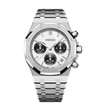 Seiko Mod Royal Oak Chrono Panda - Watches By Cody