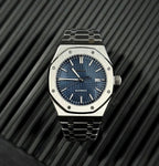 Seiko Mod Royal Oak Classic Blue - Watches By Cody