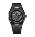 Seiko Mod Royal Oak Midnight Skeleton - Watches By Cody