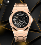 Seiko Mod Royal Oak RG Skeleton - Watches By Cody