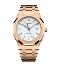 Seiko Mod Royal Oak RG White - Watches By Cody