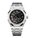 Seiko Mod Royal Oak Silver Skeleton - Watches By Cody