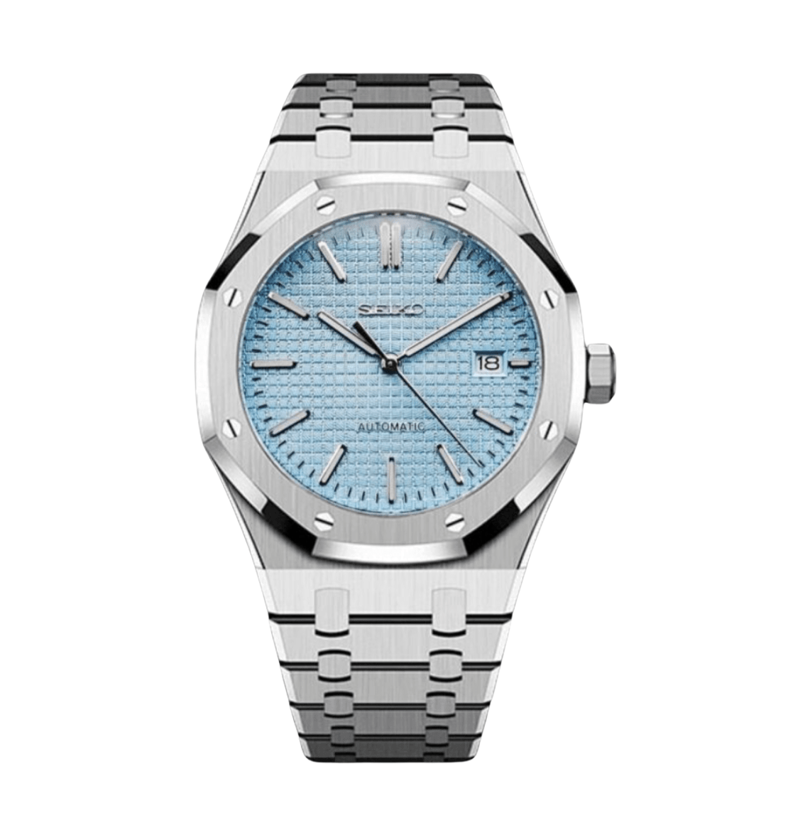 Seiko Mod Royal Oak Tiffany - Watches By Cody
