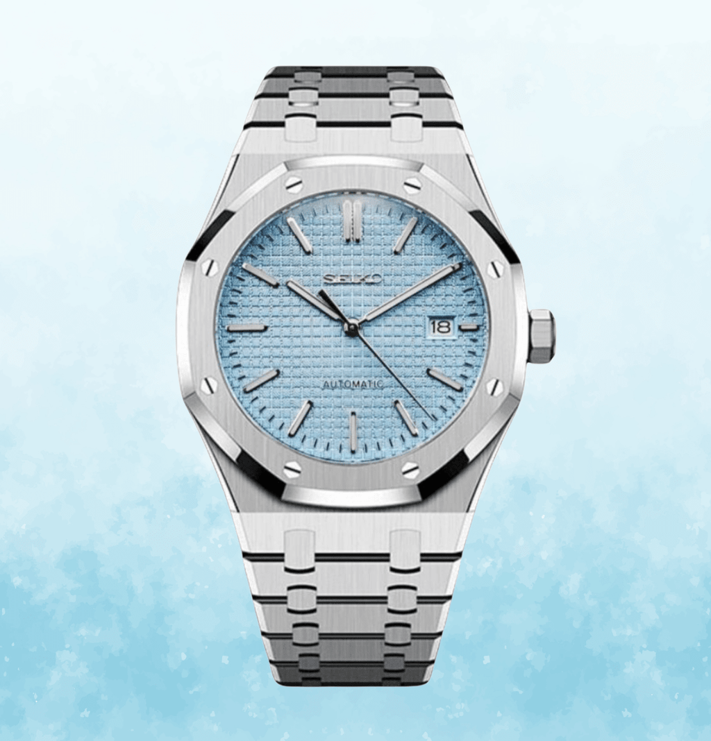 Seiko Mod Royal Oak Tiffany - Watches By Cody