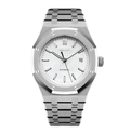 Seiko Mod Royal Oak White - Watches By Cody