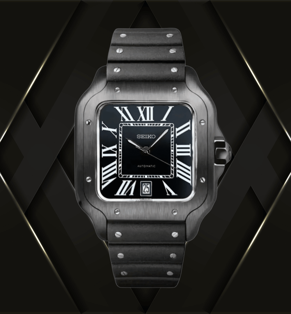 Seiko Mod Santos ADLC - Watches By Cody