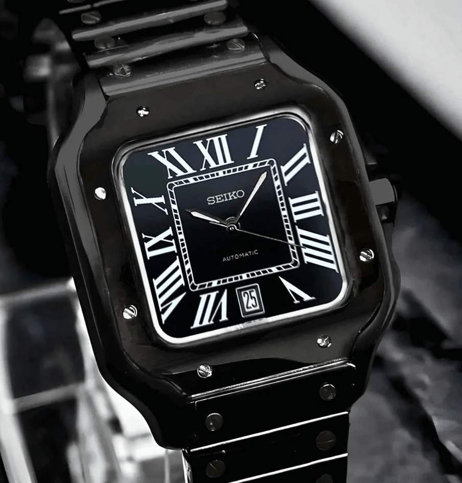 Seiko Mod Santos ADLC - Watches By Cody