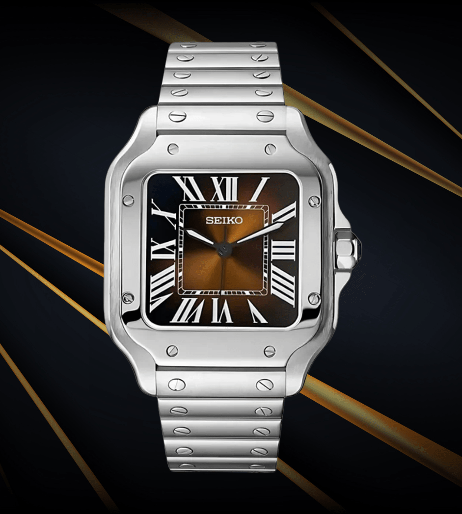 Seiko Mod Santos Bronze - Watches By Cody