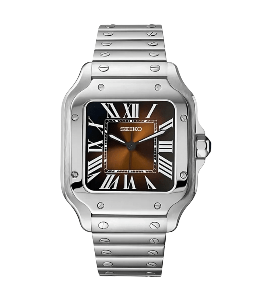 Seiko Mod Santos Bronze - Watches By Cody