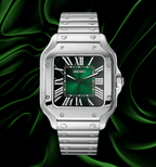 Seiko Mod Santos Green - Watches By Cody