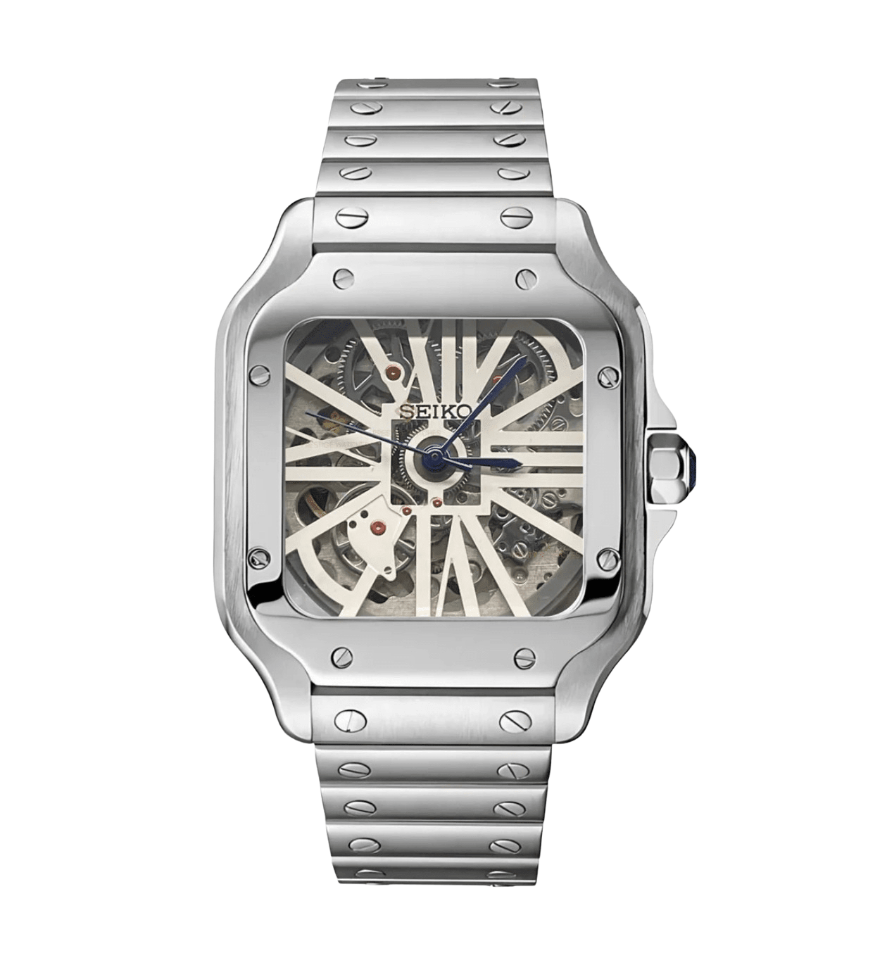 Seiko Mod Santos Skeleton - Watches By Cody