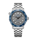 Seiko Mod Seamaster Blue Grey - Watches By Cody