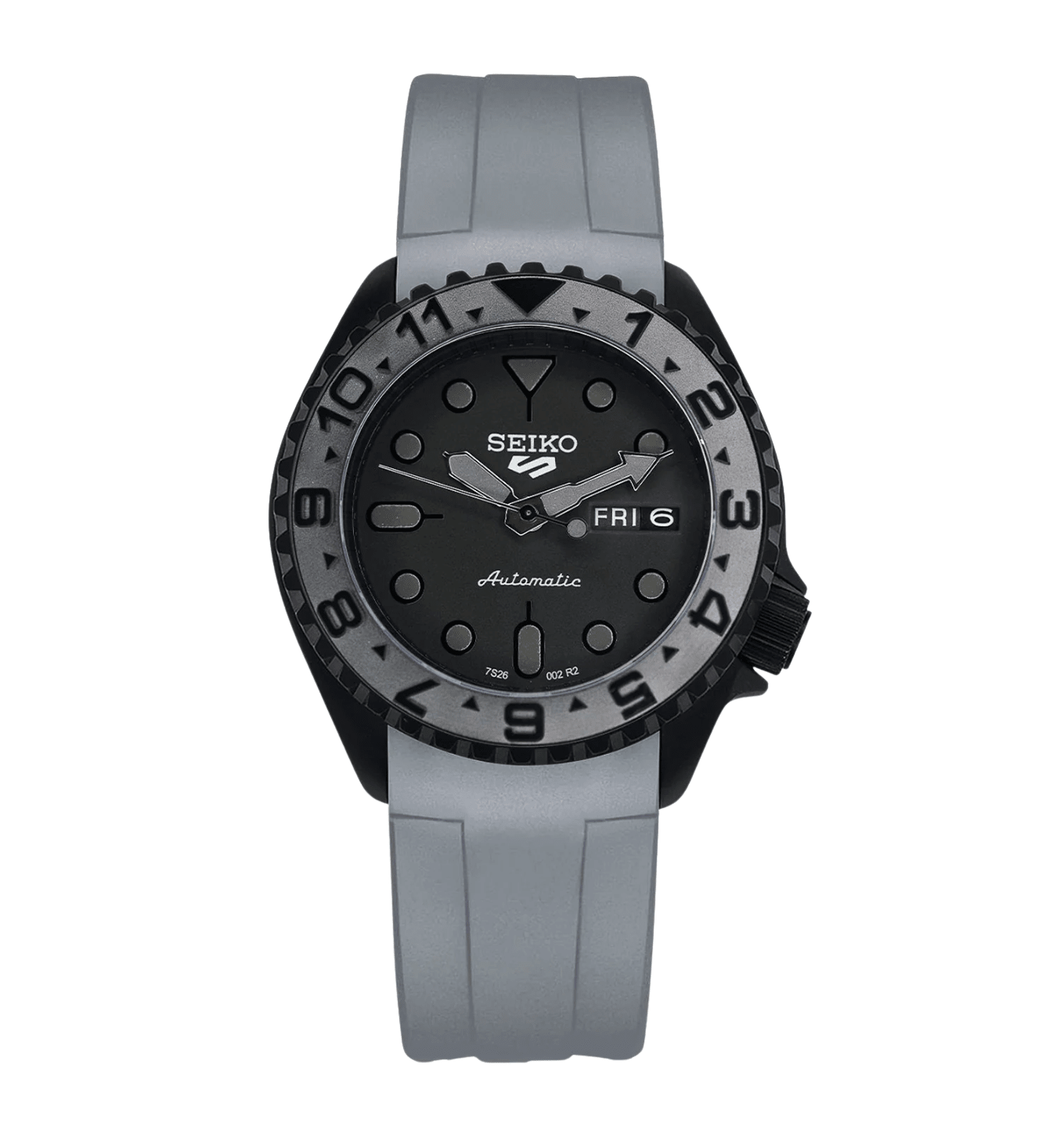 Seiko Mod SKX007 Black Gray - Watches By Cody