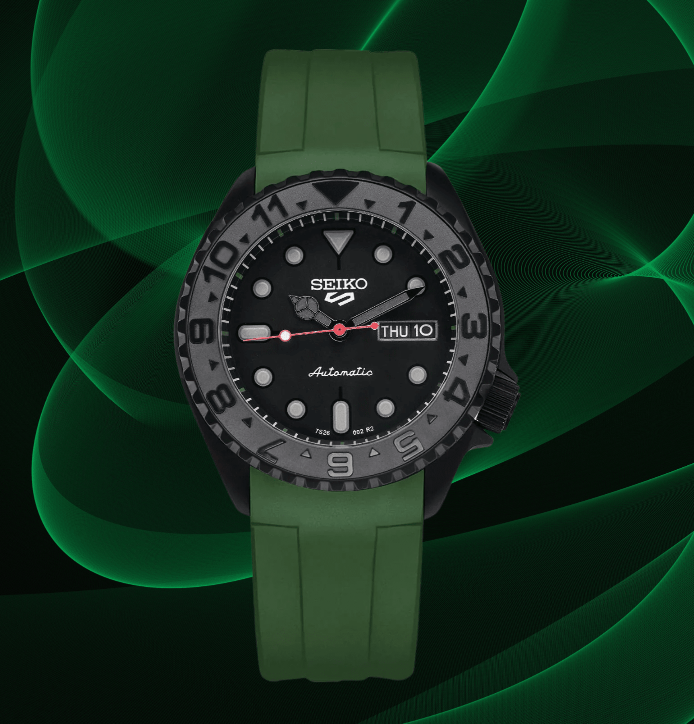 Seiko Mod SKX007 Green Army - Watches By Cody