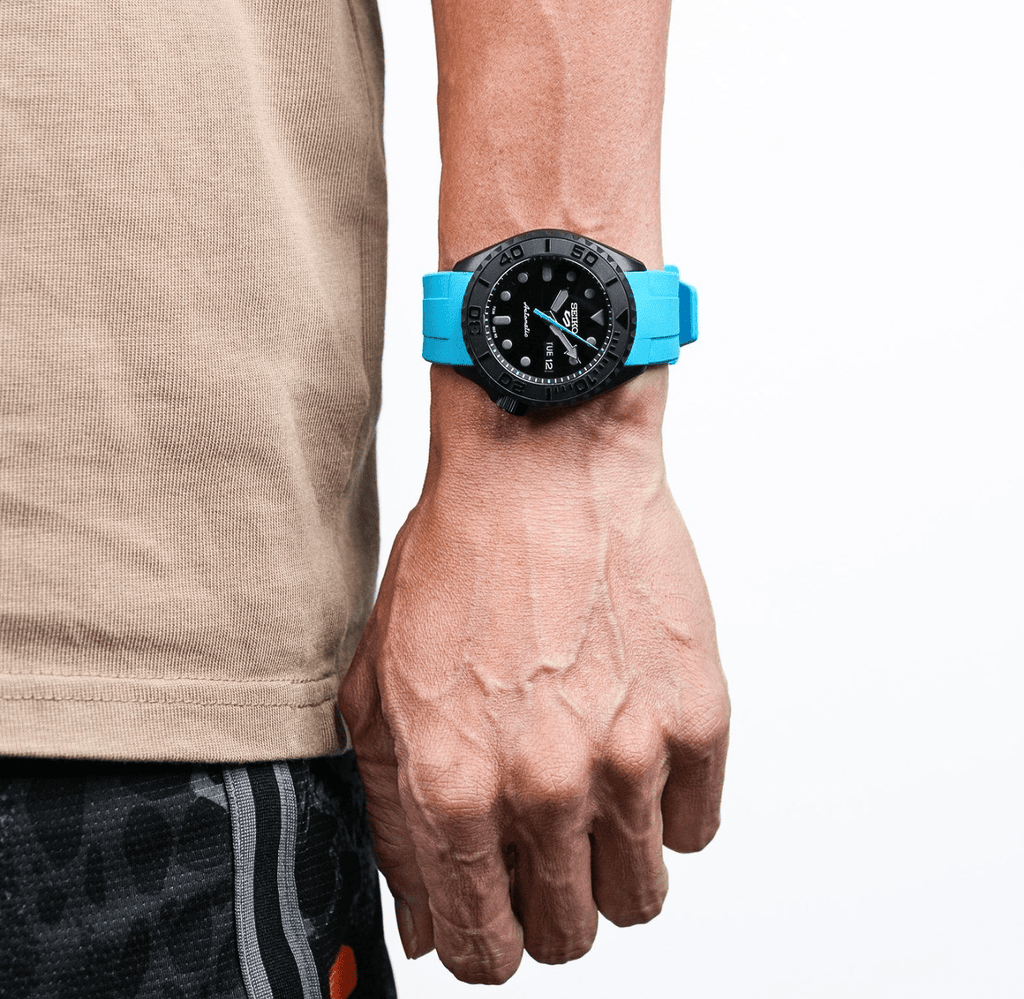 Seiko Mod SKX007 Tiffany Blue - Watches By Cody