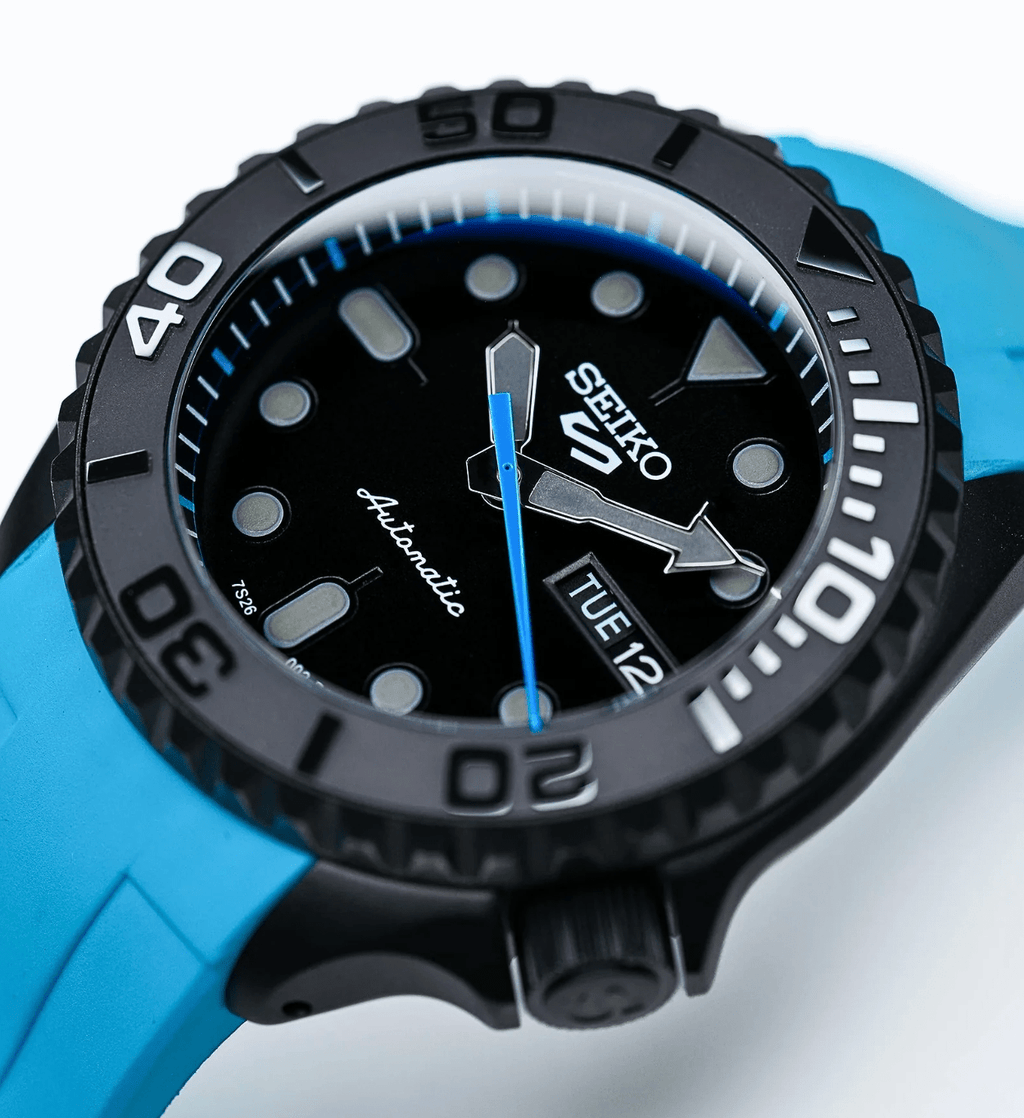 Seiko Mod SKX007 Tiffany Blue - Watches By Cody