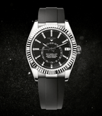 Seiko Mod Sky-Dweller Black - Watches By Cody