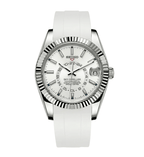 Seiko Mod Sky - Dweller Rubber White - Watches By Cody