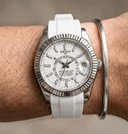 Seiko Mod Sky - Dweller Rubber White - Watches By Cody