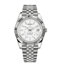 Seiko Mod Sky-Dweller White - Watches By Cody