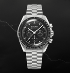 Seiko Mod Speedmaster Black - Watches By Cody