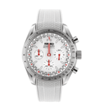 Seiko Mod Speedmaster Chrome Ember - Watches By Cody