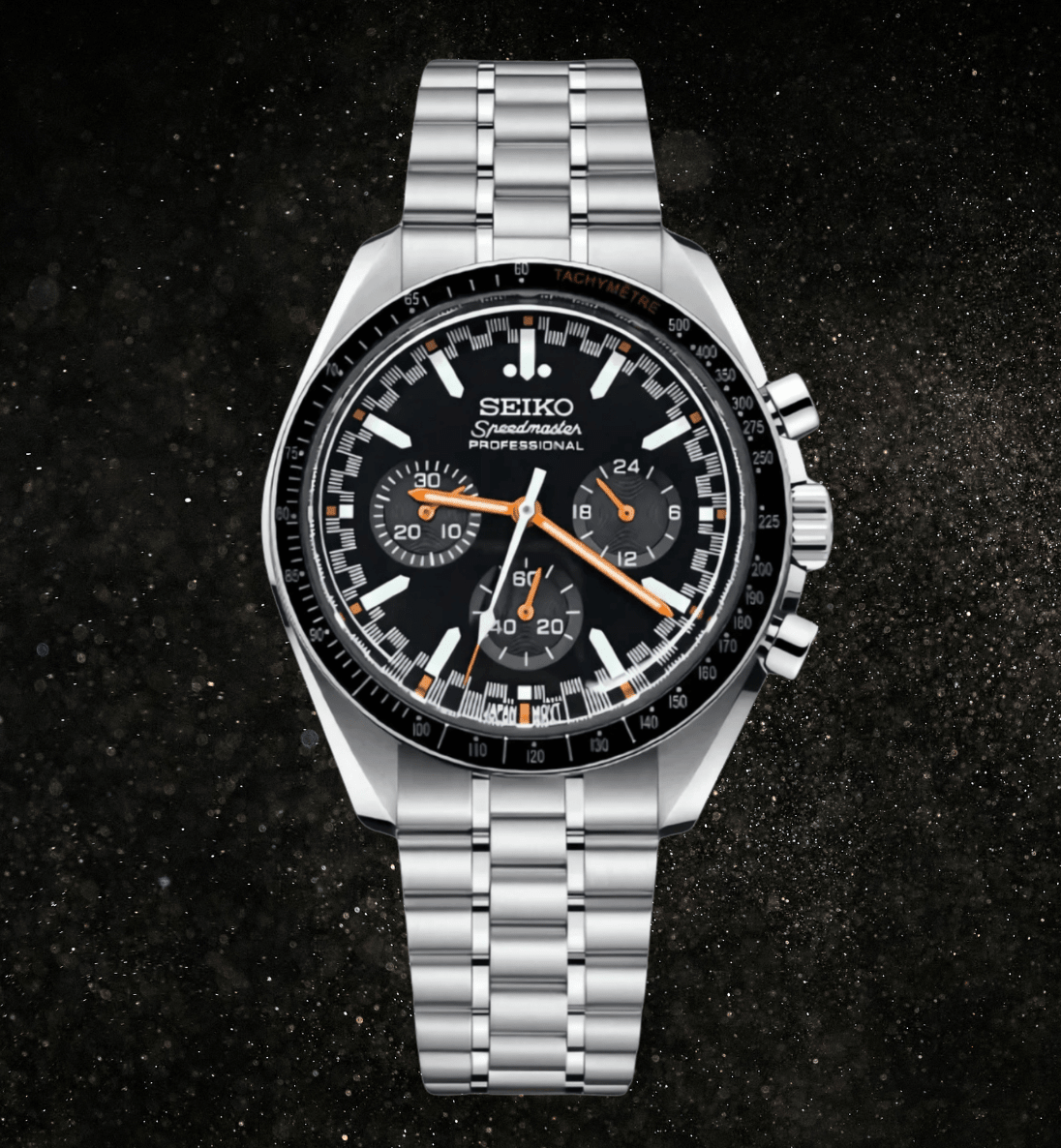 Seiko Mod Speedmaster Midnight - Watches By Cody