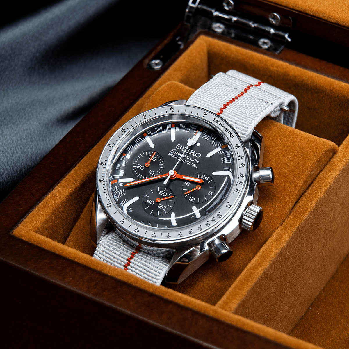 Seiko Mod Speedmaster Redline - Watches By Cody
