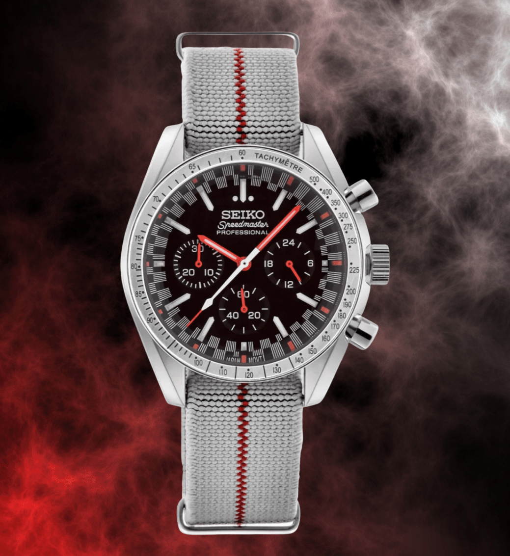 Seiko Mod Speedmaster Redline - Watches By Cody
