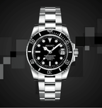Seiko Mod Submariner Black - Watches By Cody