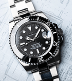 Seiko Mod Submariner Black - Watches By Cody
