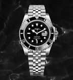 Seiko Mod Submariner Black - Watches By Cody