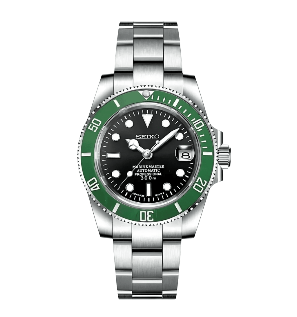 Seiko Mod Submariner Kermit - Watches By Cody