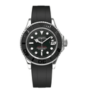 Seiko Mod Yacht Master Black - Watches By Cody
