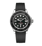 Seiko Mod Yacht Master Black - Watches By Cody