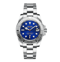 Seiko Mod Yacht Master Blue - Watches By Cody