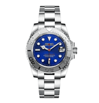 Seiko Mod Yacht Master Blue - Watches By Cody