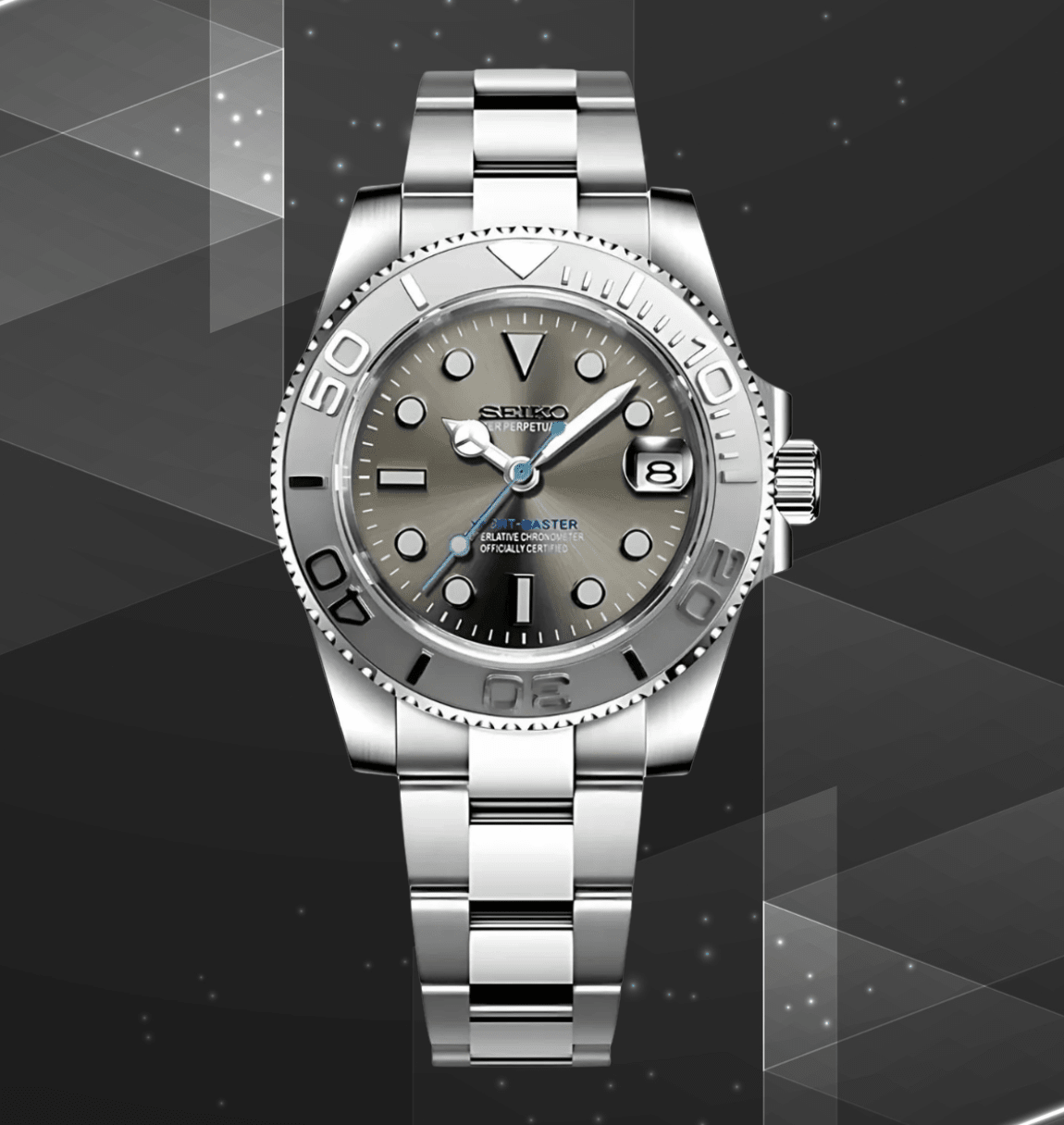 Seiko Mod Yacht Master Bronze - Watches By Cody