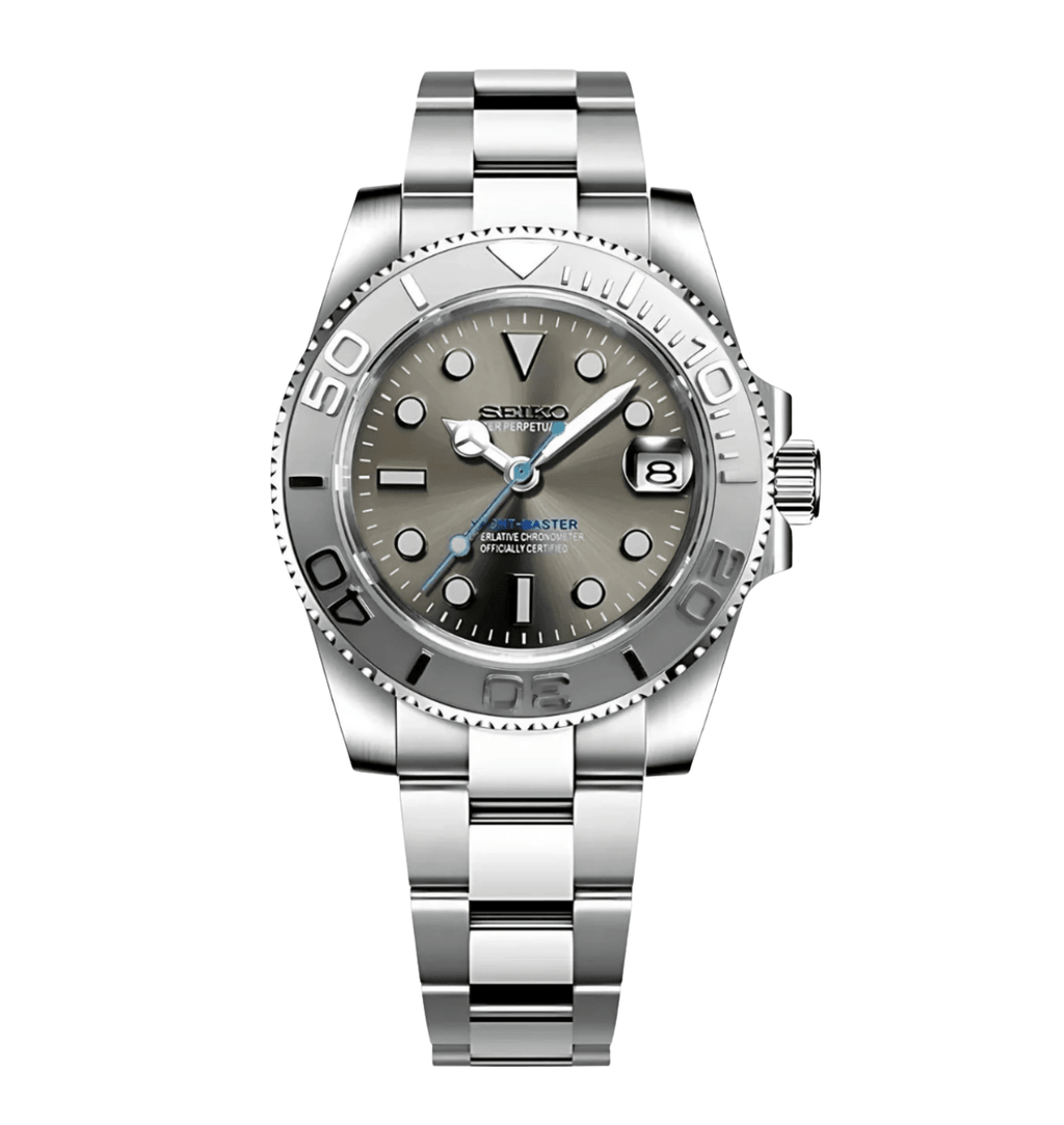 Seiko Mod Yacht Master Bronze - Watches By Cody