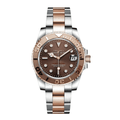 Seiko Mod Yacht Master RG Two - tone - Watches By Cody