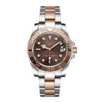 Seiko Mod Yacht Master RG Two - tone - Watches By Cody