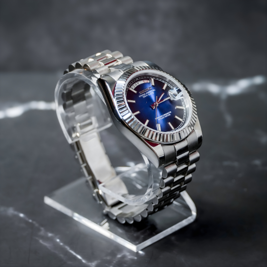 Seiko Mod Day-Date Classic Blue