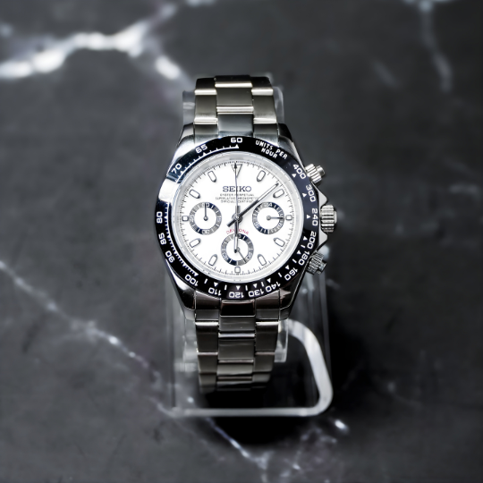 Seiko Mod Daytona Panda