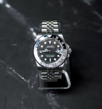 Seiko Mod GMT Bruce Wayne