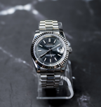Seiko Mod Datejust Classic Black