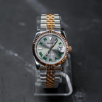 Seiko Mod Datejust Twotone Wimbledon