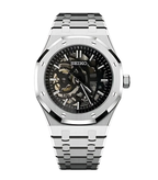 Seiko Mod Royal Oak Silver Skeleton