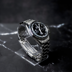 Seiko Mod Speedmaster Black